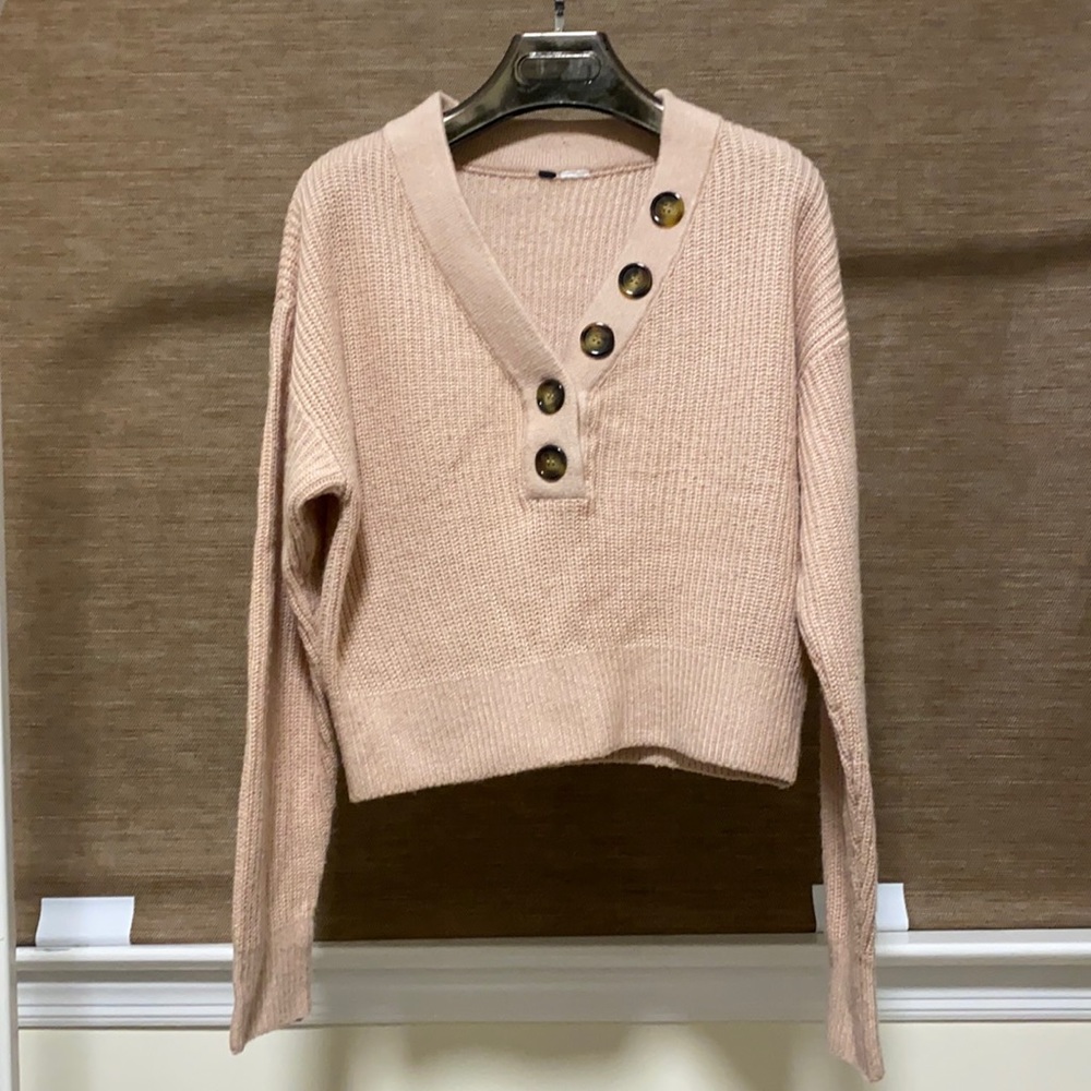 Pink sweater